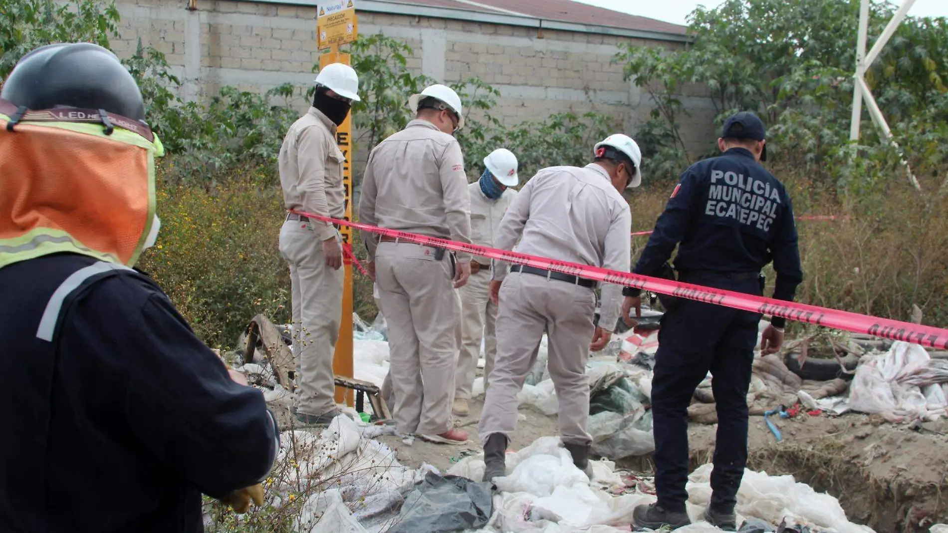 Toma clandestina en Ecatepec -1